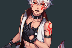 楽曲カバーMV用イラスト